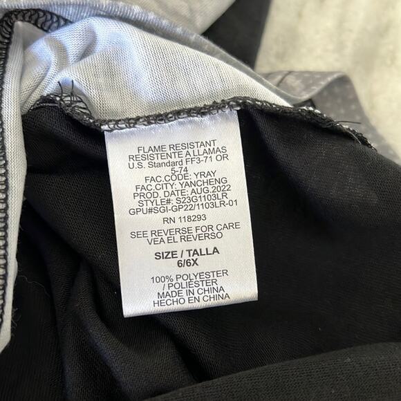 LEGO Harry Potter Hogwarts Girls 6/6X Knit Nightgown Pullover - Picture 7 of 8